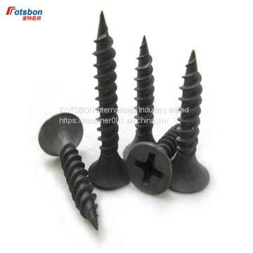 M1-M6 Self Tapping Screw Wood Black Screws Tornillos Parafuso Drywall Cross Recessed Flat Head Countersunk Vis Viti DIN7982 photo-2