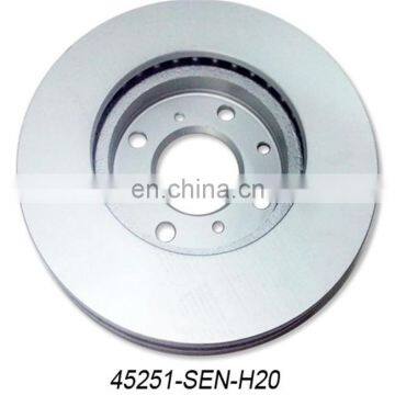 hot sale car accessory brake disc oem: 45251-SEN-H20