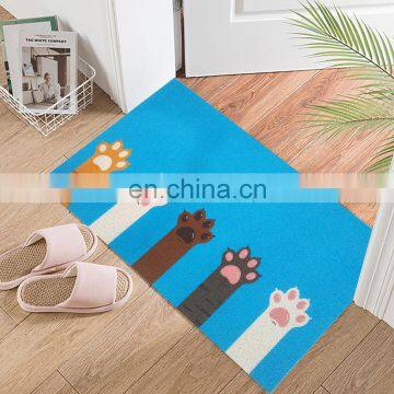 Household modern manufacturers rectangle door mat polyester area rug carpet