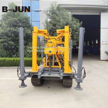 Soil Drilling Machine for Agriculture 200m Crawler Diamond Core Drilling Rig photo-2