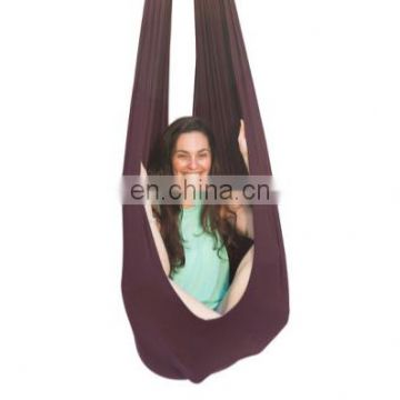 Hot Sell Reversible Carabiner Pod Garden Sensory Swing for Autistic Children Doorway