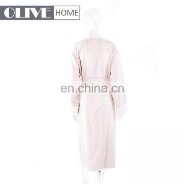 Wholesale High Quality Luxury Double Color Unisex Robe Microfiber Bathrobe for Hotel/home photo-2