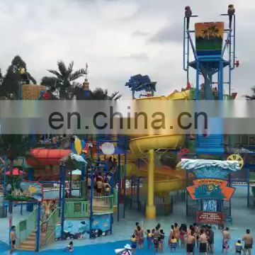 Used fiberglass pool water park slides for sale