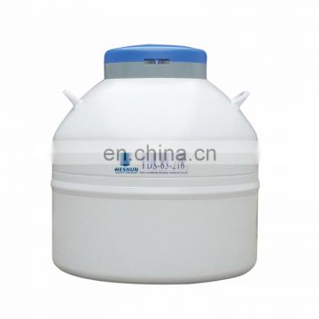 Wide neck laboratory series cryogenic vessel liquid nitrogen container