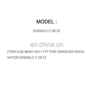 DIESEL ENGINE PARTS SEAL DUST NOZZLE (TIER-I) 65.96401-0011 FIT FOR CRAWLER EXCAVATOR DH500LC-7 DE12