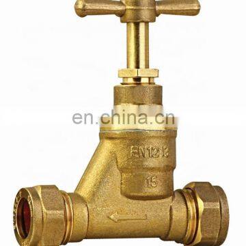 Brass Stop Cock Valve for Water Female x Female Threaded Stop Valve photo-4