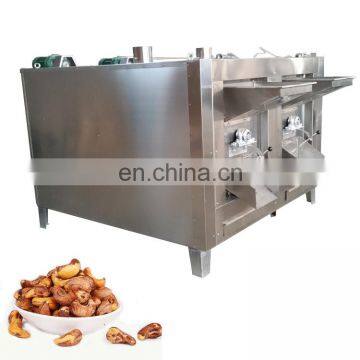 Bean Roaster Peanut Drum Roaster capacity 100 - 500 kg/h gas  nut roasting machine / roasting machine for peanuts