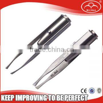 Eyebrow Tweezers with light , light tweezer , tweezer magnifier with led light