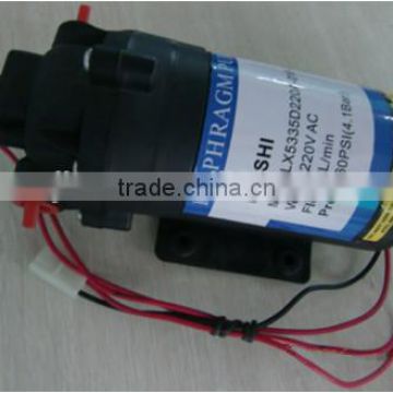 DC permanent magnet motor for water pump