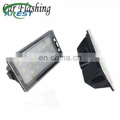 For Land Rover Discovery Series 3 / LR3 4 / LR4 Freelander 2 / LR2 Range Rover Sport Car LED license Number Plate Light Lamp CE