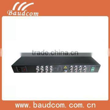 model 16channel Video Audio Fiber Multiplexer