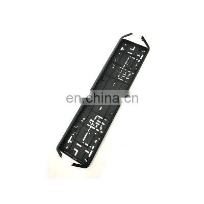 Supplier Of Guangzhou Car License Plate Frames Black Rectangle Car Plastic Frame Russia Holder License Plate photo-3