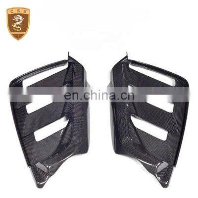 Top Quality Carbon Fiber Engine Trunk Cover Vents For Ferra-ri 488 Car Hood Air Vents Body Kits Auto Accessories