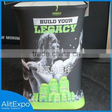 Portable Promotional Tension Fabric Counter display