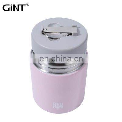 GiNT 700ml Factory Direct Cheap Price Double Wall 304 Stainless Steel Food Jar Portable Vacuum Lunch Boxes for Sale