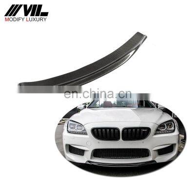 Carbon Fiber Front Bumper Lip for BMW 6 Series F06 F12 F13 M6  2013 - 2018