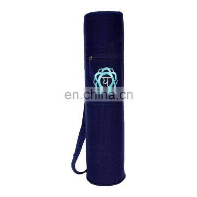 Superior Quality Single Chakra Yoga Mat Bag Drawstring Mat Bag Best Price