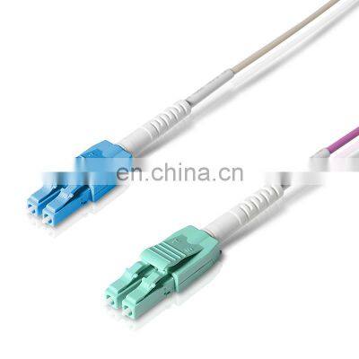 Low price 1.2mm,1.6mm,2.0mm,3.0mm single model duplex Switch Polarity fiber optical lc uniboot connector