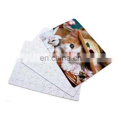 Customised Paper Jigsaw Rompecabezas Para Sublimar a3 a5 a4 Sublimation Puzzle Blanks