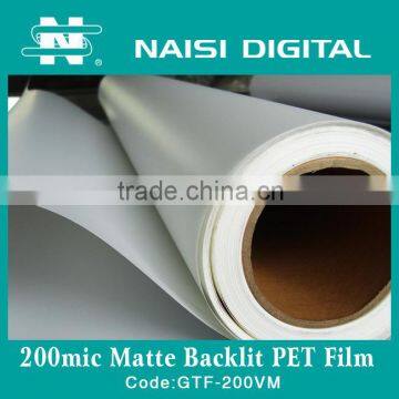 EcoLight Backlit PET film 210mic