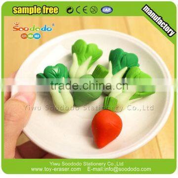 Fancy Vegetables Shaped 3D Eraser stationery