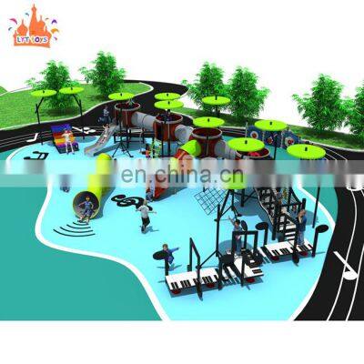 New arrival outdoor games equipment playground slide