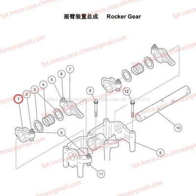 MAN D0836 Rocker arm (exhaust) 04200-6023