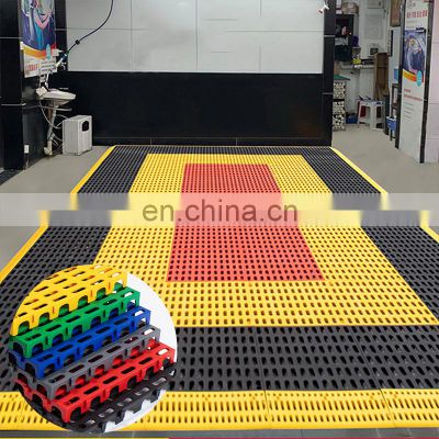 CH Hot Sales Modular Non-Toxic Removeable Performance Multi-Used Multifunctional Plastic 50*50*5cm Garage Floor Tiles