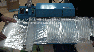 AIR COLUMN BAGS, PADDED BUBBLE BAGS, ENVELOPE, AIR CUSHION FILM, INFLATABLE CONTAINER DUNNAGE BAG