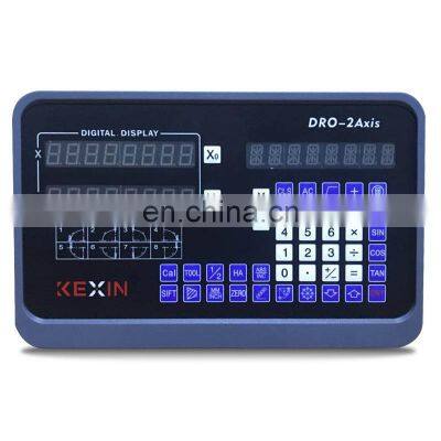 DRO 2 Axis Digital Readout for Milling Lathe Machine With 2pcs High Precision Scale 50-1000mm photo-3