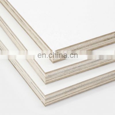 cabinet white faced plywood 16mm melamine laminated plywood