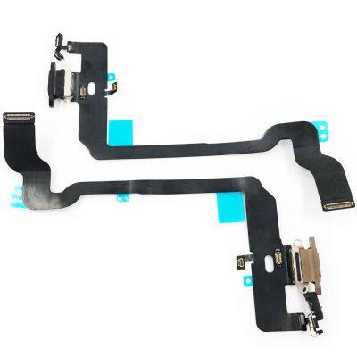 USB Charger For iPhone XS Charging Port Dock Connector Data Flex Cable Replacement Parts