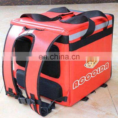 Custom Waterproof Insulated Food Backpack Coffee Hot Big Delivery Bag photo-4