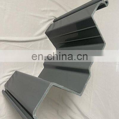 Anti-corrosion Anti-UV Sheet Piling U Type Grey Plastic Composite Material Sheet Pile photo-4