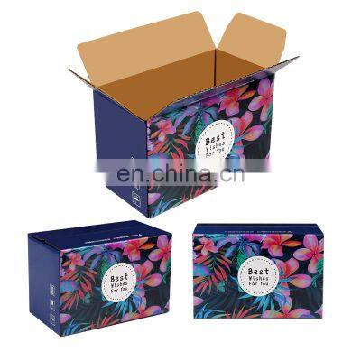 OEM Supplier Wholesale Customized Logo Printed Shipping Carton Postal Packing Corrugated Packaging Empty 5-ply Hard Carton Box photo-3