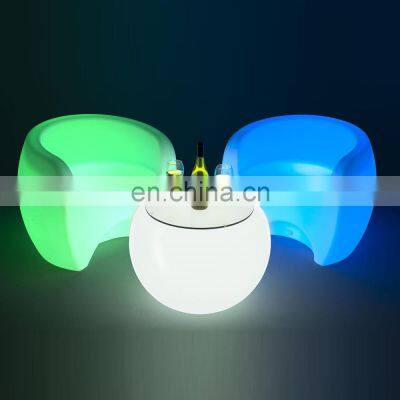 Nightclub Furniture Cube Light Chair 2022 New Wholesale Garden Solar Light Decoration Huel Bar and Pub Cube Table LED Cube Chair photo-4