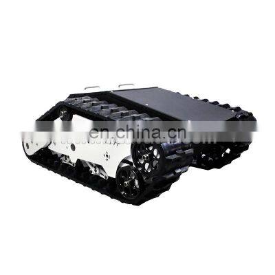 Professional manufacturer sell AVT-10T rubber crawler robot chassis industrial robot with excellent trafficability