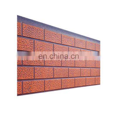 Metal siding panels pricing embossed steel siding in stone and brick patterns sandwich roof wall panel insulated roof panel