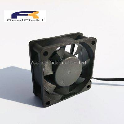 12v dc 60mmx60mmx25mm 6025 mini axial 60mm cooling fan