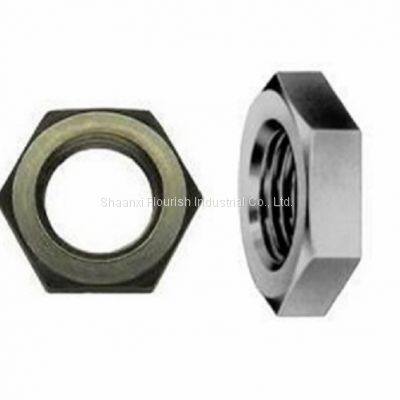 Threaded Hexagon Lock Nut DIN ISO Standard For Metallurgical Equipment
