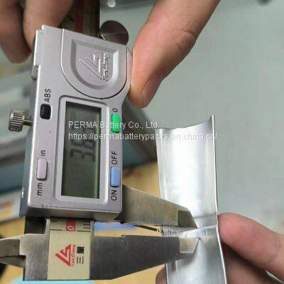 Ultra Narrow Small Curved Rechargeable Lithium Polymer Battery Customized for Smart Wireless Technology photo-2