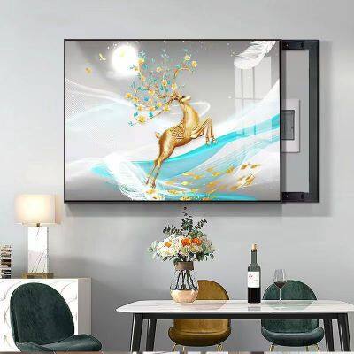 3D Lenticular Printing Framed Wall Art Decorative Painting 06
