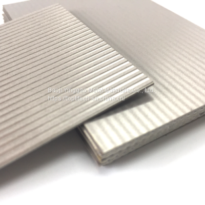 Titanium Micro Porous Flow Channel Plates photo-3