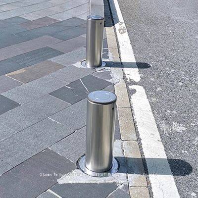 UPARK High Secure Robust Smart Access Control with Electric Bollard Anti Terrorist Automatic Remote Control Parking Bollards