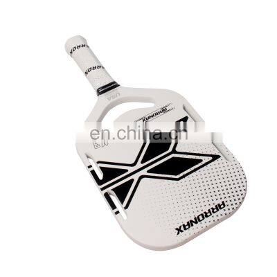 Traditional Shape With A 14mm Core Textured Carbon Friction Surface Extended-length Handle Pickleball Paddle