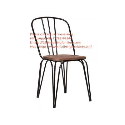 Metal dining chair