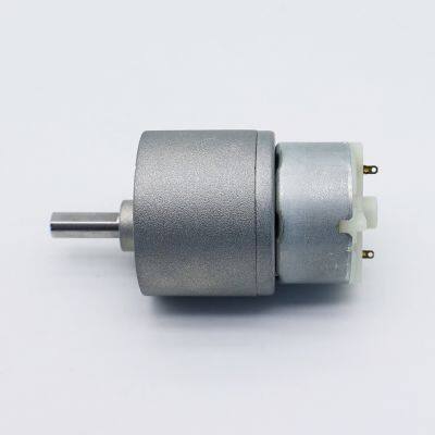 37mm Gear Motor 12v Square Gear Motor High Torque Gear Motor 12v 10 Rpm 33 Rpm Gear Motor photo-2