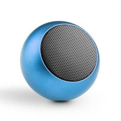 Hot Sell Colors Mini Stereo Sound TWS Ture Noise Reduction Aluminum Metal Mini Bluetooth Wireless  Speaker Support Customization