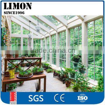 gook looking aluminum free standing curved glass lowes sunrooms