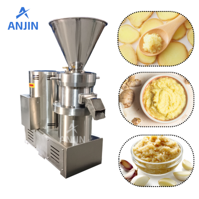 Automatic Colloid Mill for Chilli Sauce Grinding Machine Garlic Paste Machine Ginger Paste Making Machine photo-2